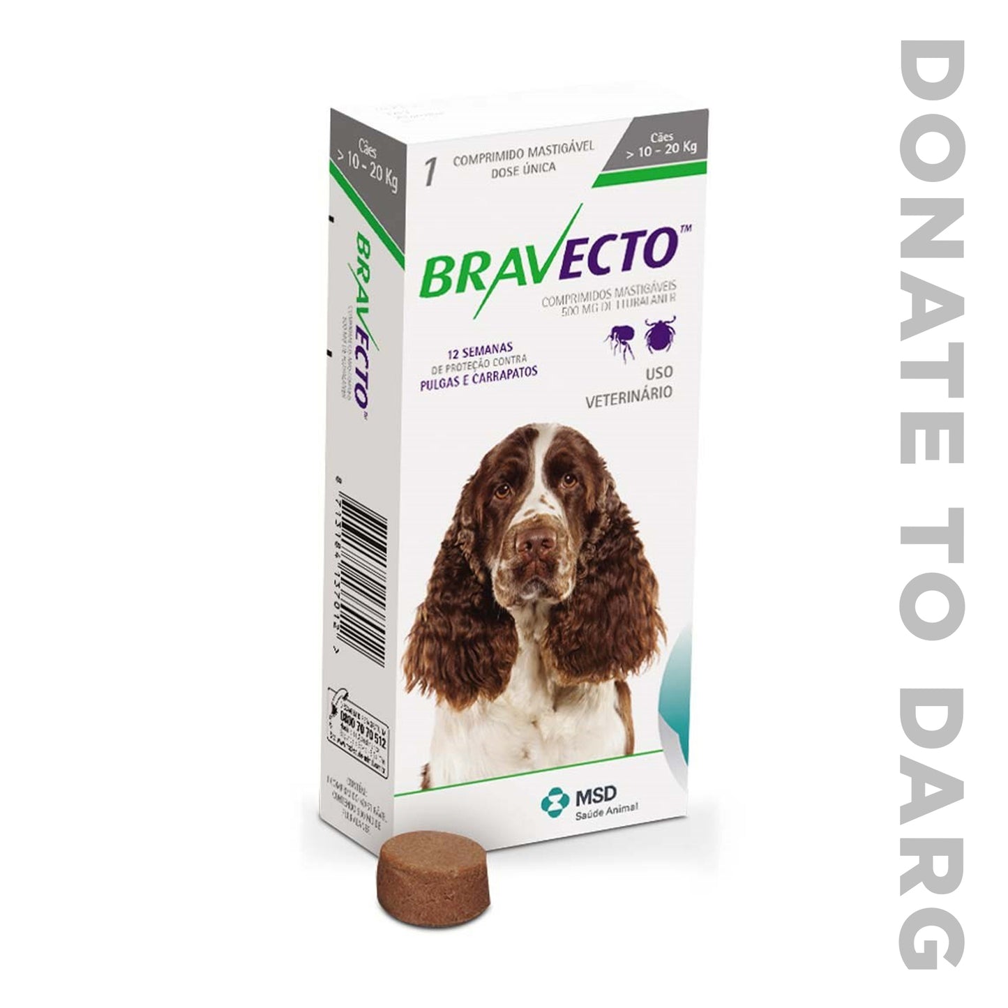 BRAVECTO FOR MEDIUM DOGS (10 - 20KG)